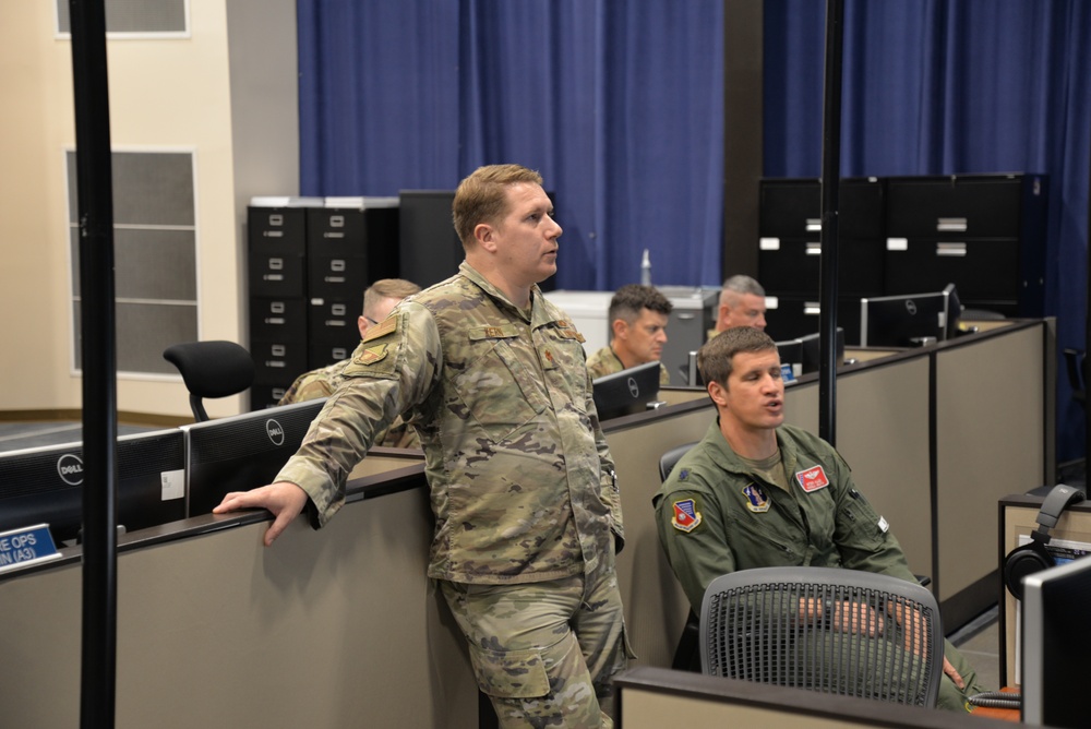 Kern watches over the 186 AOG operations floor