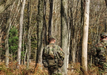 University ROTC cadets conduct FTX in Fort Indiantown Gap