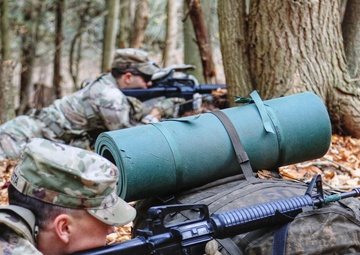 University ROTC cadets conduct FTX in Fort Indiantown Gap
