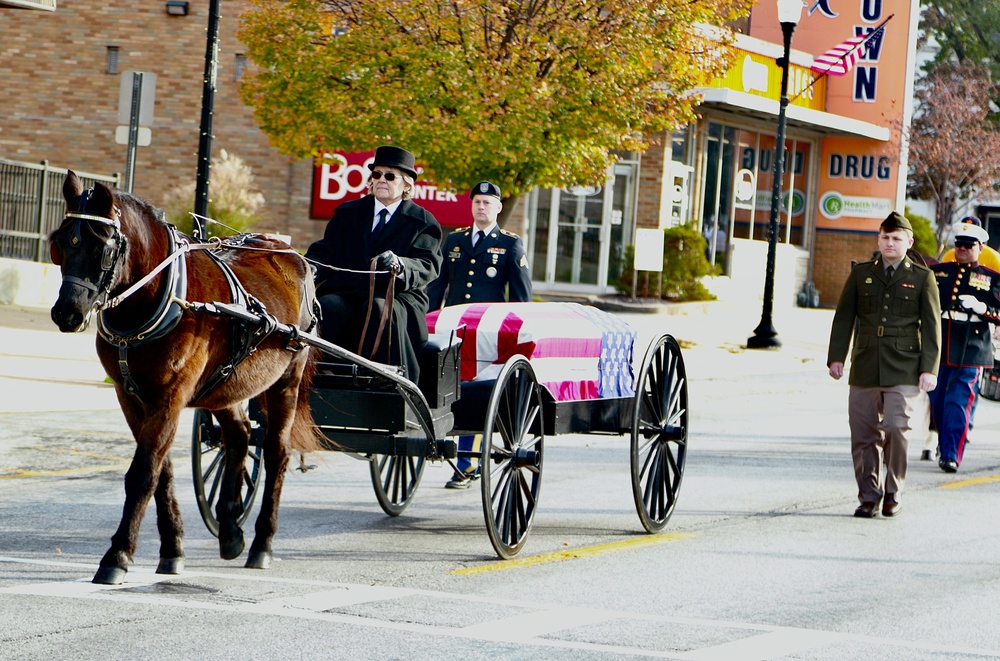 Illinois Army National Guard Supports Quincy (Illinois) Veterans Day Parade