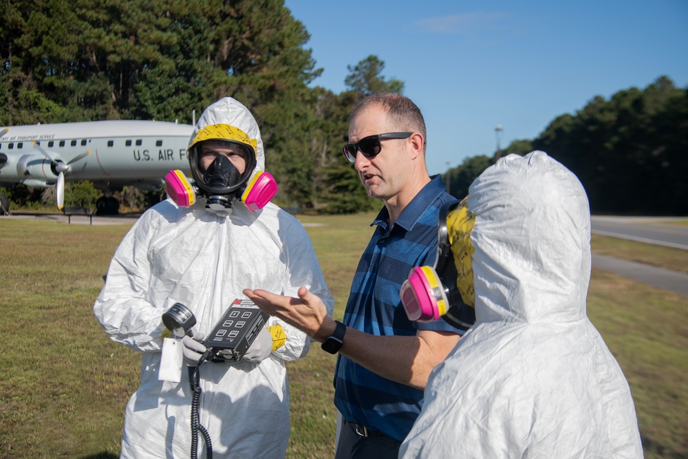 Bioenvironmental engineering flight conducts radiation response training