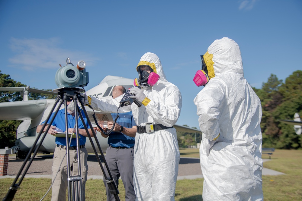 Bioenvironmental engineering flight conducts radiation response training