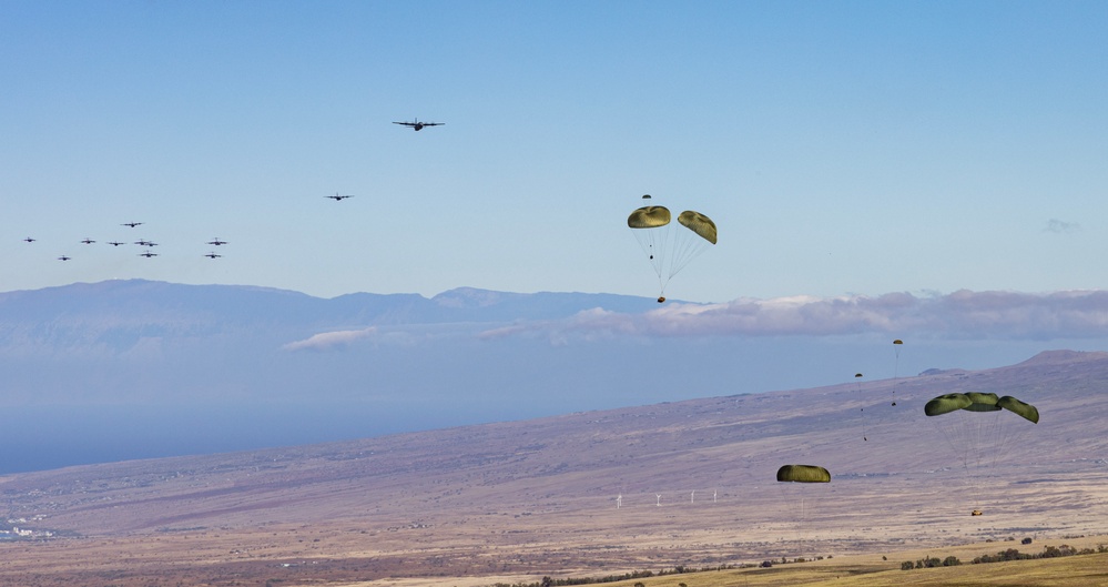 25th ID, 11th Airborne Soldiers Conduct Heavy Equipment Drop Recovery Operations during JPMRC 24-01