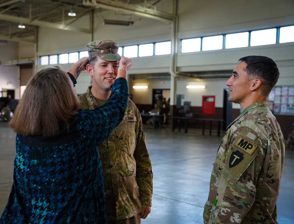 36th Infantry Division chemical warrant promotes