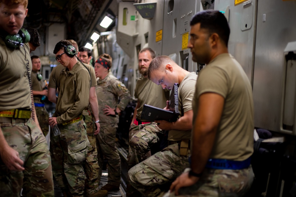 JPMRC 24-01 Humvee Drop from 28,000 ft.