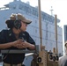 USS McFaul Conducts Replenishment-at-Sea with USNS Alan Shepard