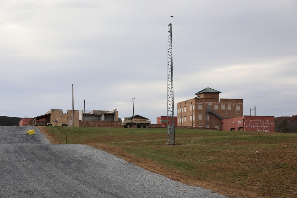 Dickinson College Cadets train at Fort Indiantown Gap