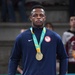 Spc. Kamal Bey wins the 77kg gold medal in Greco-Roman wrestling at the Pan American Games