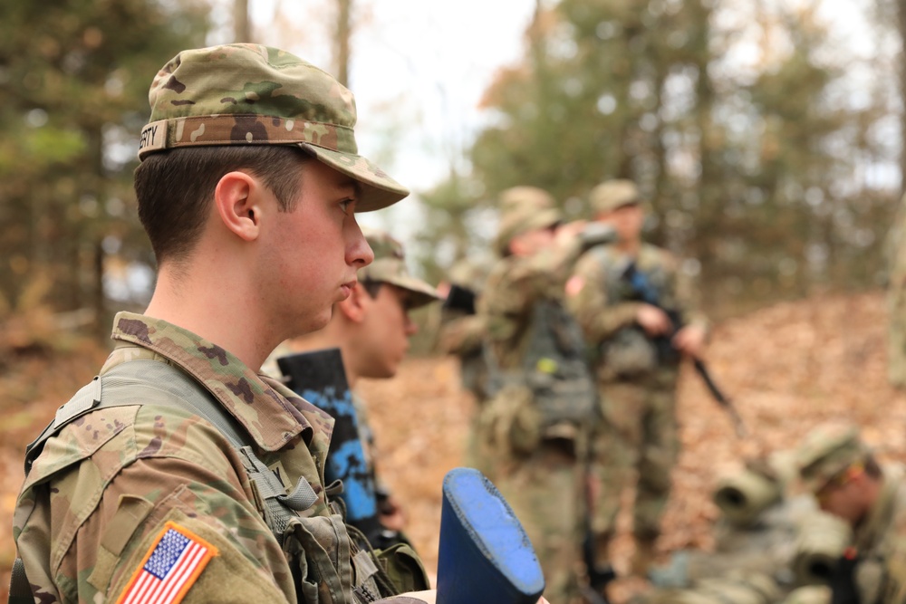 ROTC programs conduct platoon training