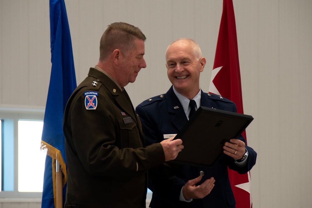 Brig. Gen. Allan R. Cecil bids farewell with 39 years of service