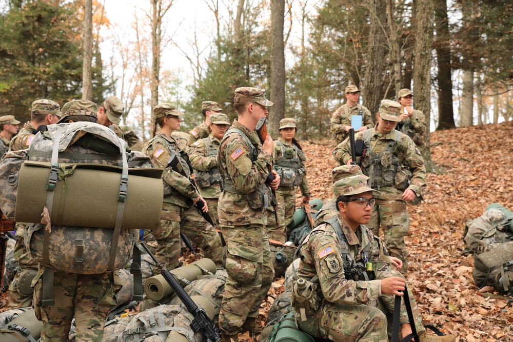 ROTC programs conduct platoon training