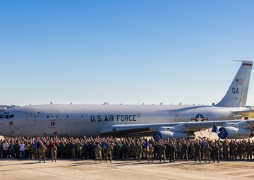 Team JSTARS hosts historic Joint STARS Sunset Celebration