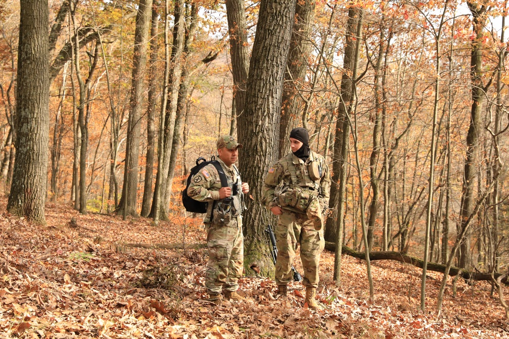 ROTC programs conduct platoon training