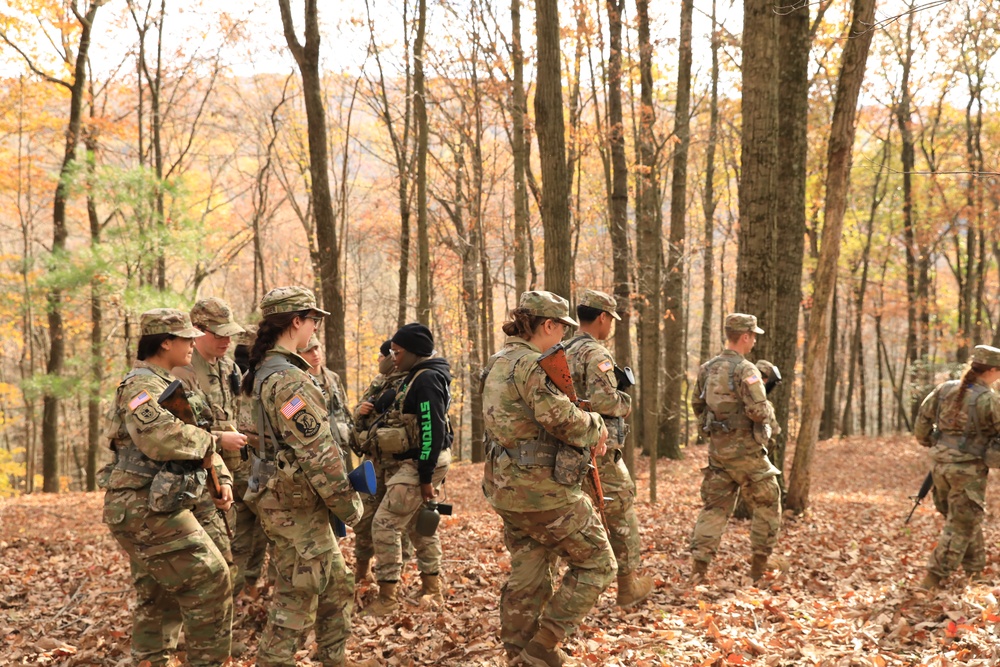 ROTC programs conduct platoon training