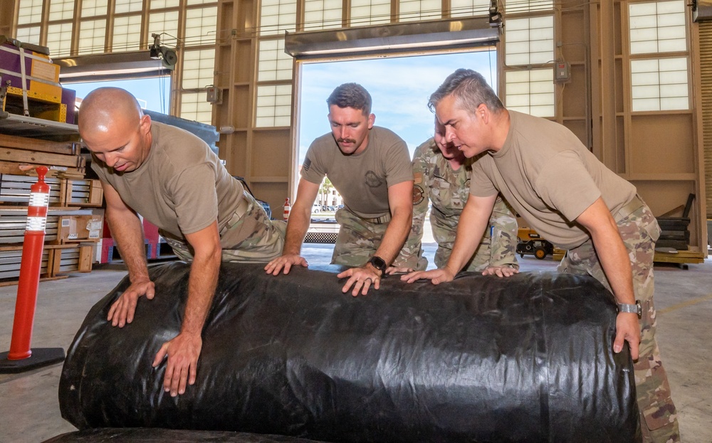 920th Logistics Readiness Squadron checks equipment