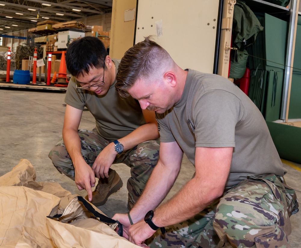 920th Logistics Readiness Squadron checks equipment