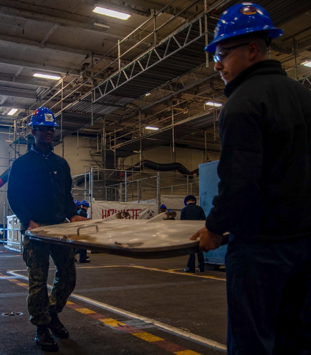 Truman is the flagship of the Harry S. Truman Carrier Strike Group and is currently in port aboard Naval Station Norfolk.