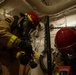 USS Ronald Reagan (CVN 76) Sailors conduct In-port Emergency Team drills