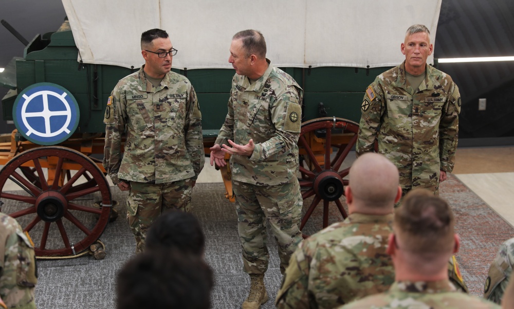 Master Sgt. Mingo of 35th ID Artillery promoted