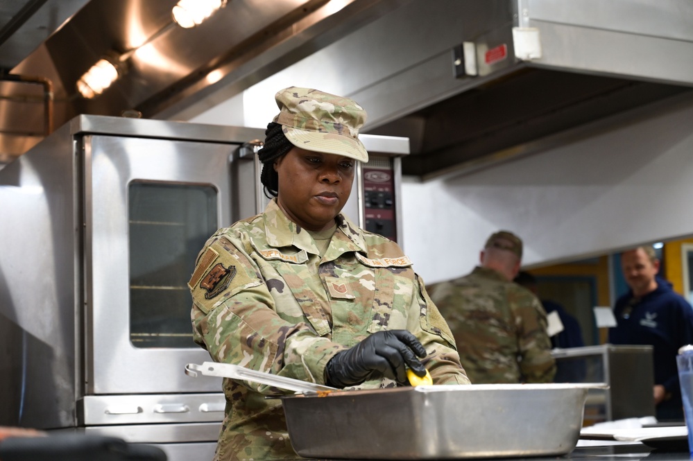 165th Force Support Squadron hosts annual holiday meal during November drill