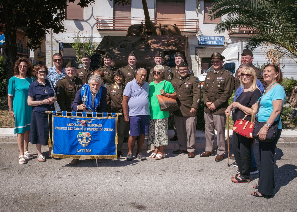 36ID delegation visits Italy for Operation Avalanche's 80th Anniversary