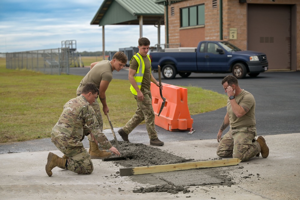 165th Civil Engineer Squadron and British Royal Army Engineers Join Forces at Savannah Air National Guard Base for Exercise Flying Rose