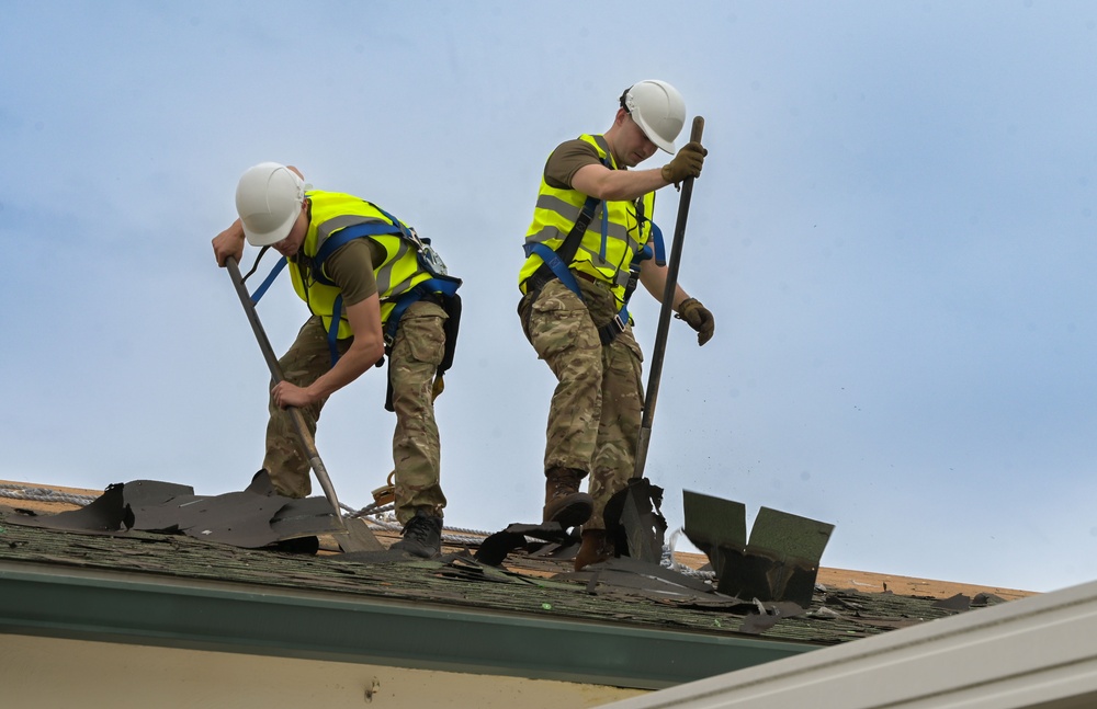 165th Civil Engineer Squadron and British Royal Army Engineers Join Forces at Savannah Air National Guard Base for Exercise Flying Rose