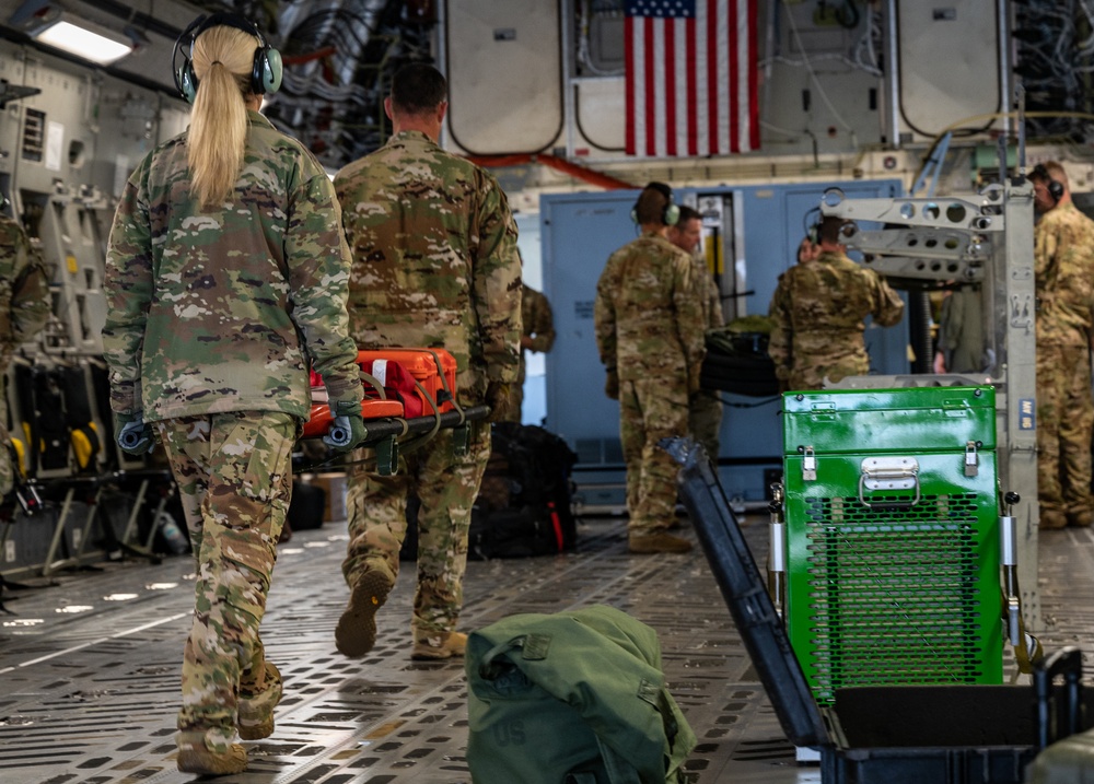 Aeromedical evacuation training