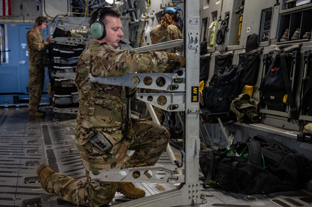 Aeromedical evacuation training