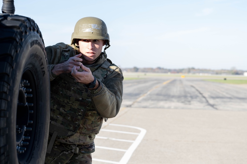 Convoy training exercise