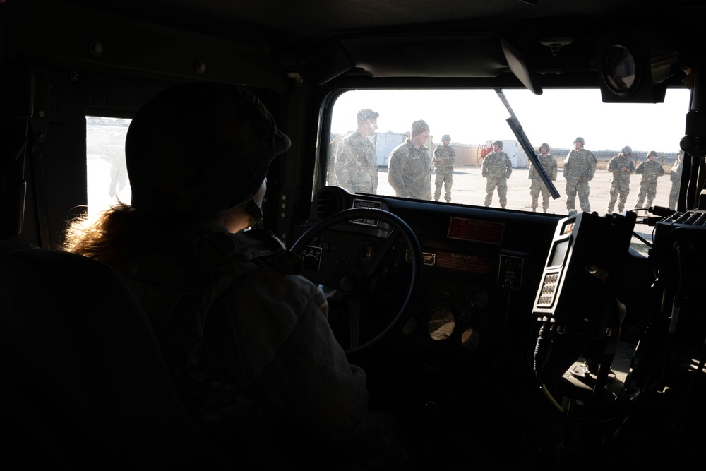 Convoy training exercise