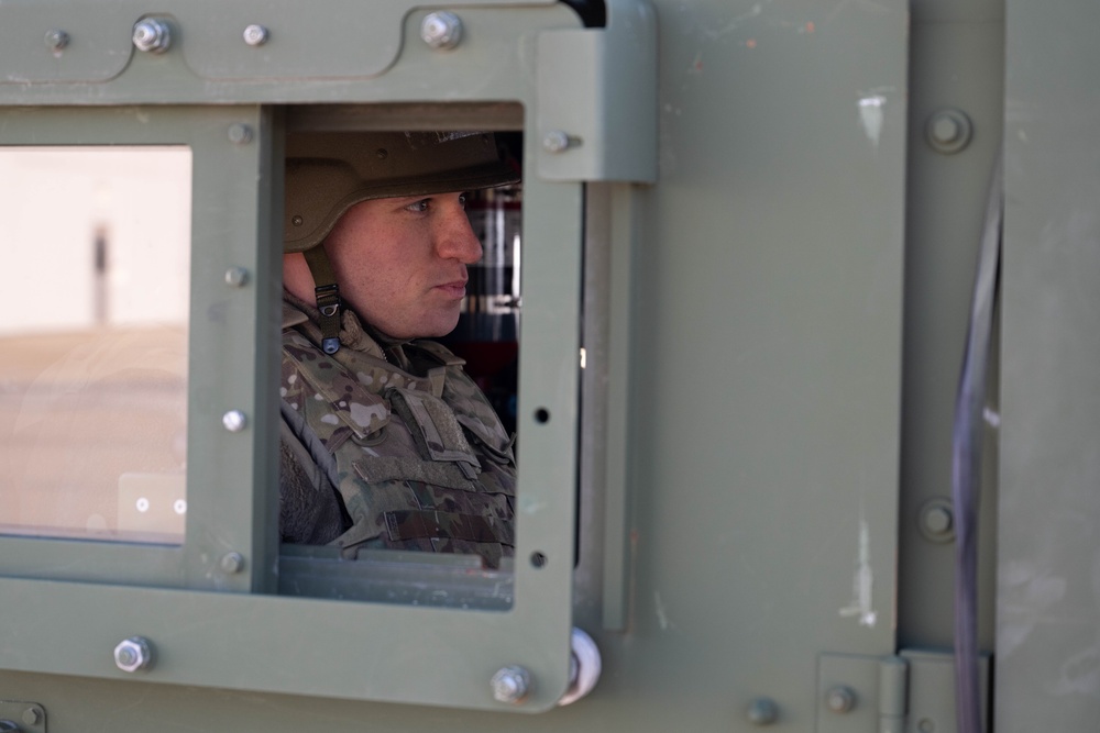 Convoy training exercise