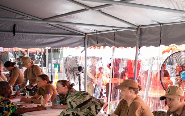 Pacific Partnership 2023: Community Health Fair at Rups Mega Complex