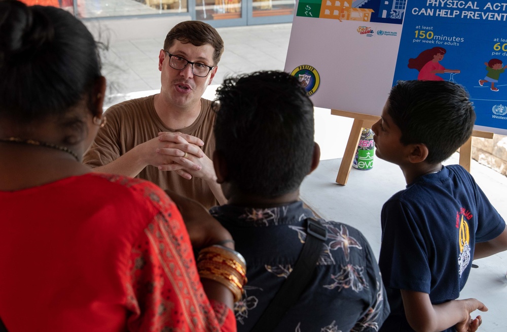 Pacific Partnership 2023: Community Health Fair at Rups Mega Complex