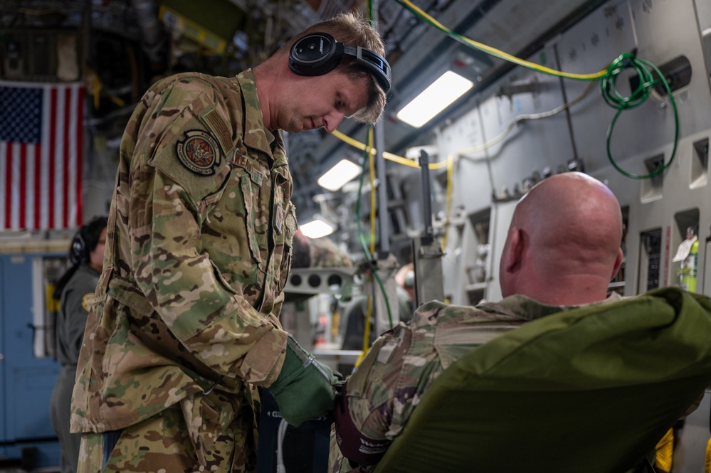 Aeromedical evacuation training