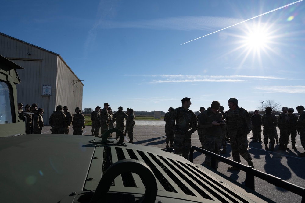 Convoy training exercise