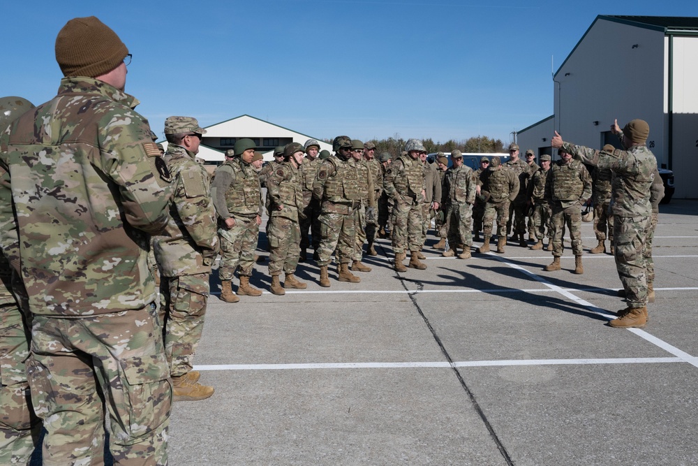 Convoy training exercise