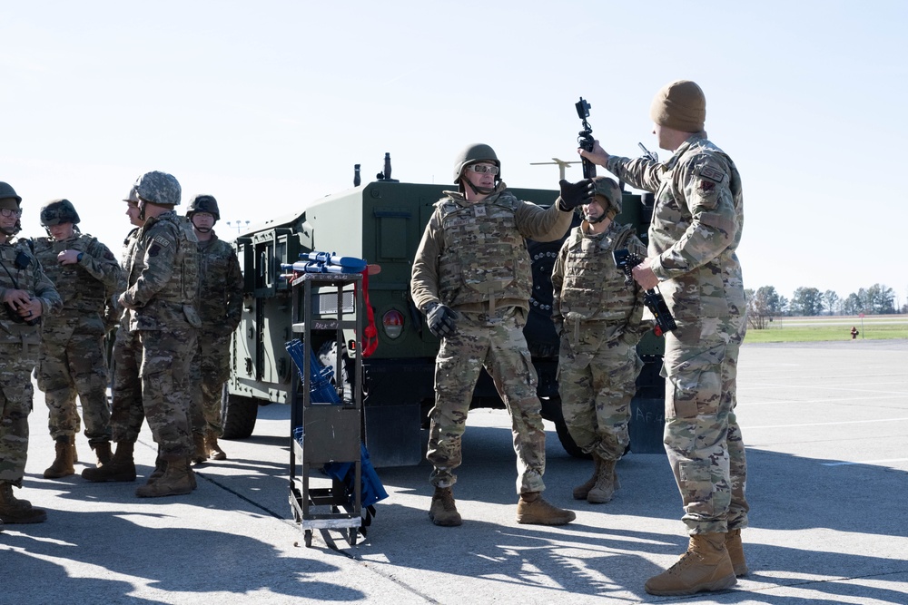 Convoy training exercise