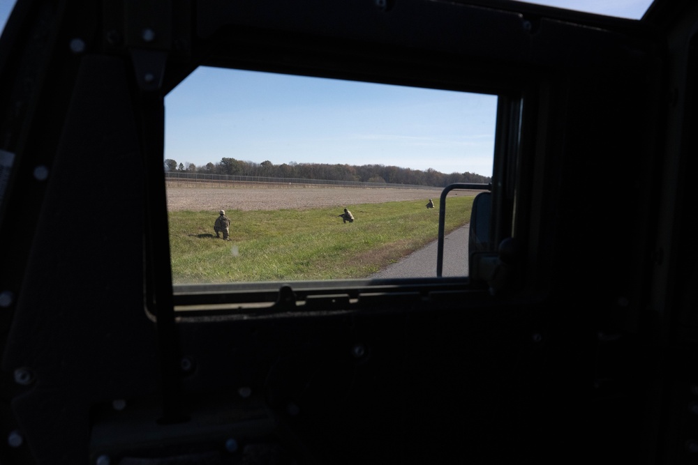 Convoy training exercise