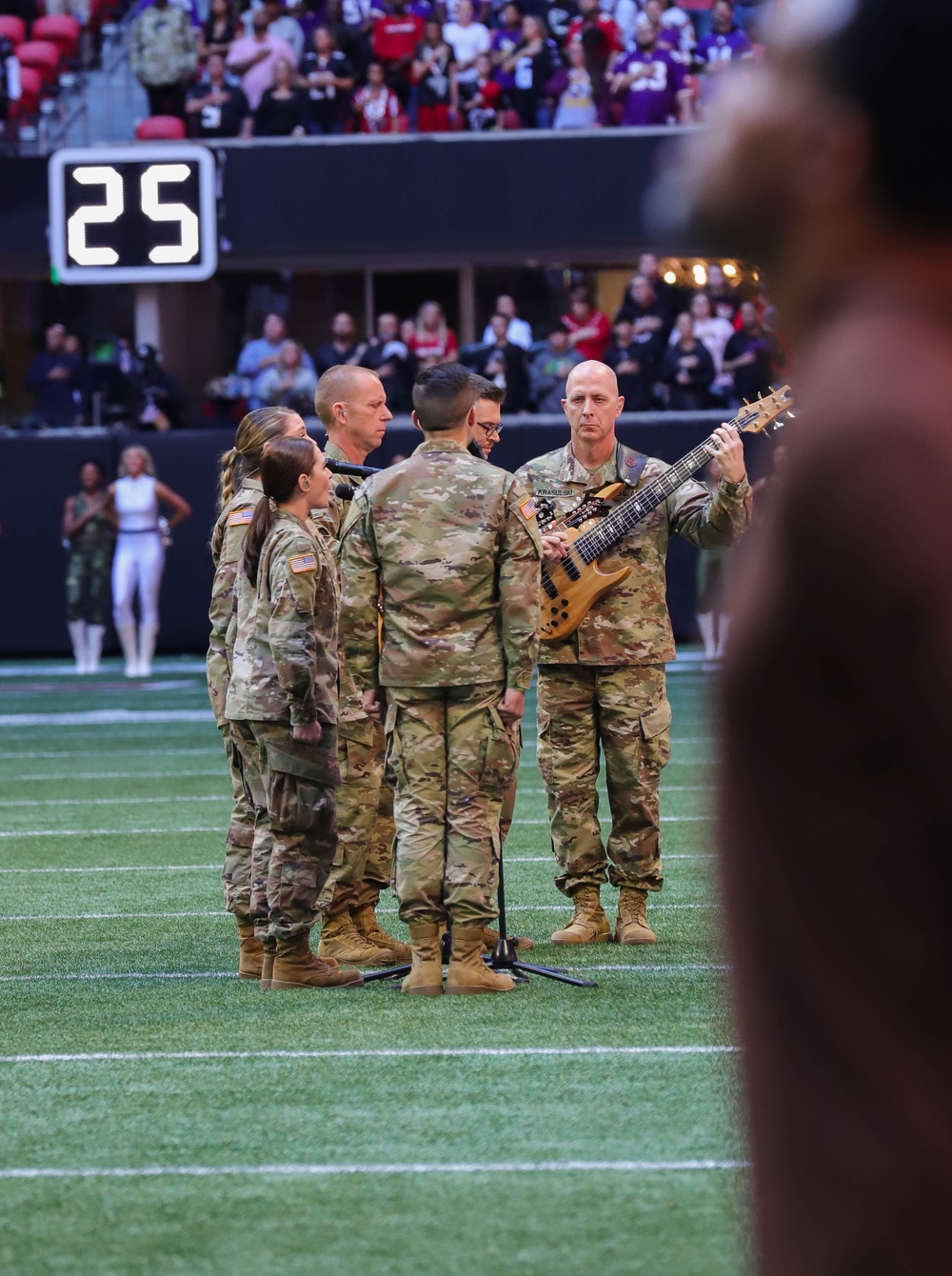 Call to Service Atlanta Falcons Football Game