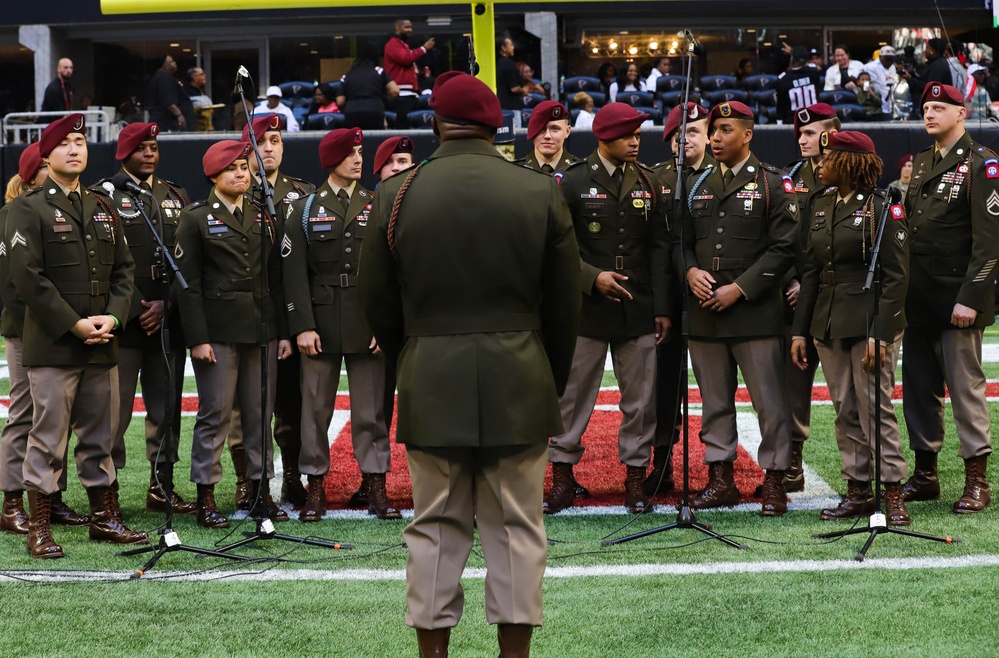 Call to Service Atlanta Falcons Football Game