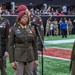 82nd Airborne Division chorus performs at Call to Service game in Atlanta