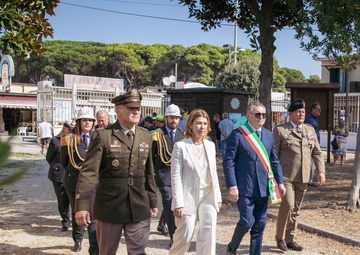 36ID delegation visits Italy for Operation Avalanche's 80th Anniversary