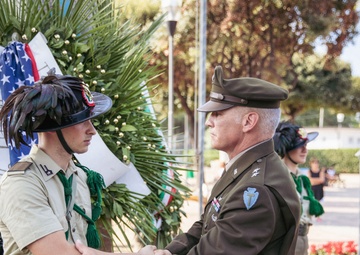 36ID delegation visits Italy for Operation Avalanche's 80th Anniversary
