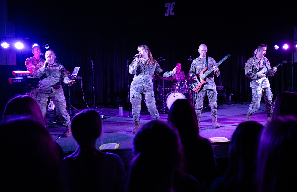 Counterdrug Task Force community outreach concert