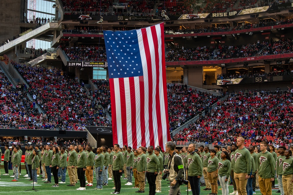 Army supports Atlanta Falcons Call To Service event