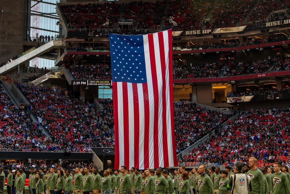 Army supports Atlanta Falcons Call To Service event