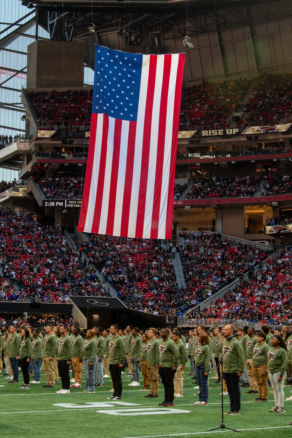 Army supports Atlanta Falcons Call To Service event