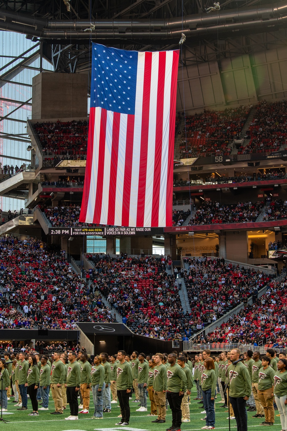 Army supports Atlanta Falcons Call To Service event