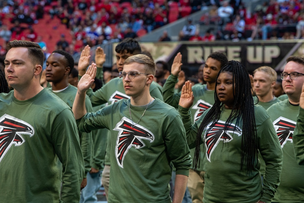 Army supports Atlanta Falcons Call To Service event